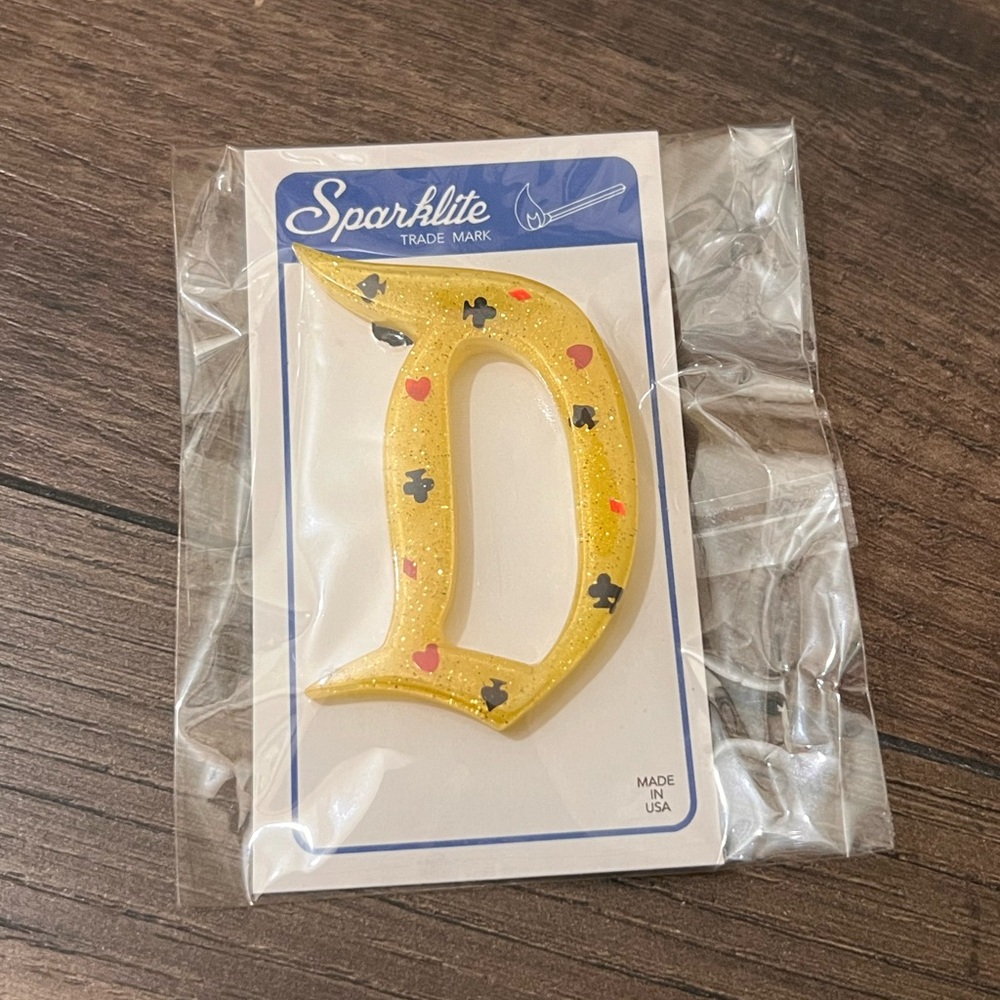 Sparklite Retro vintage inspired Disneyland brooch dapper day